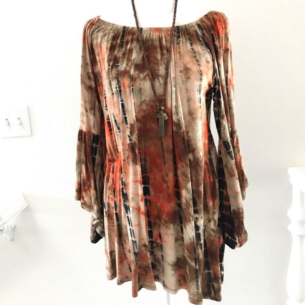 Bohemian Long Blouse. Size M